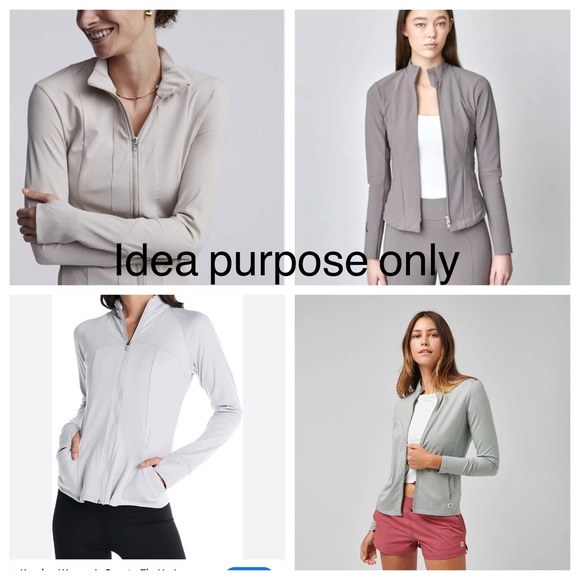 NWT Athletic Jacket zip front. - Picture 3 of 10